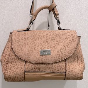 COPY - GUESS Handbag Tan Used with Shoulder strap